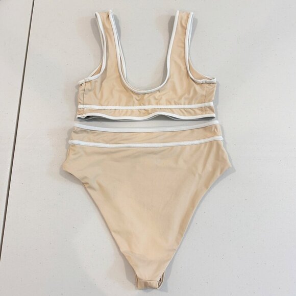 Stone Fox Swim Bikini Set Dahlia Juniper Top Bottoms Bathing Suit Small Medium - Picture 11 of 12